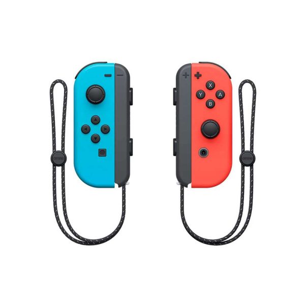 Nintendo Switch (OLED model) with Neon Red & Neon Blue Joy-Con - Image 2